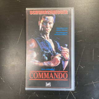 Commando VHS (VG+/M-) -toiminta-